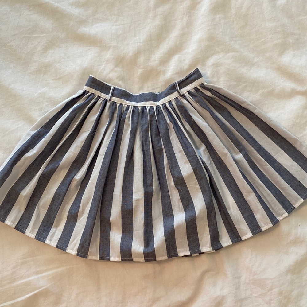 Sweet Honey Blue and White Skirt